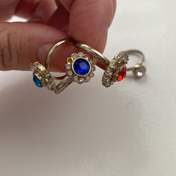 H&M Set of 4 Midi Rings - Picture 4 of 5